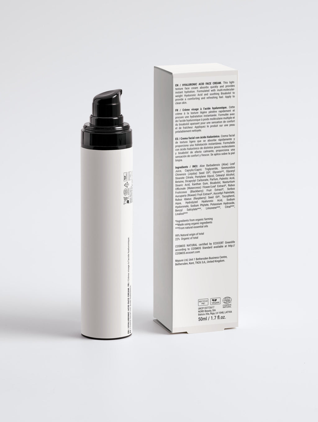 Hyaluronic Acid Face Cream for Men