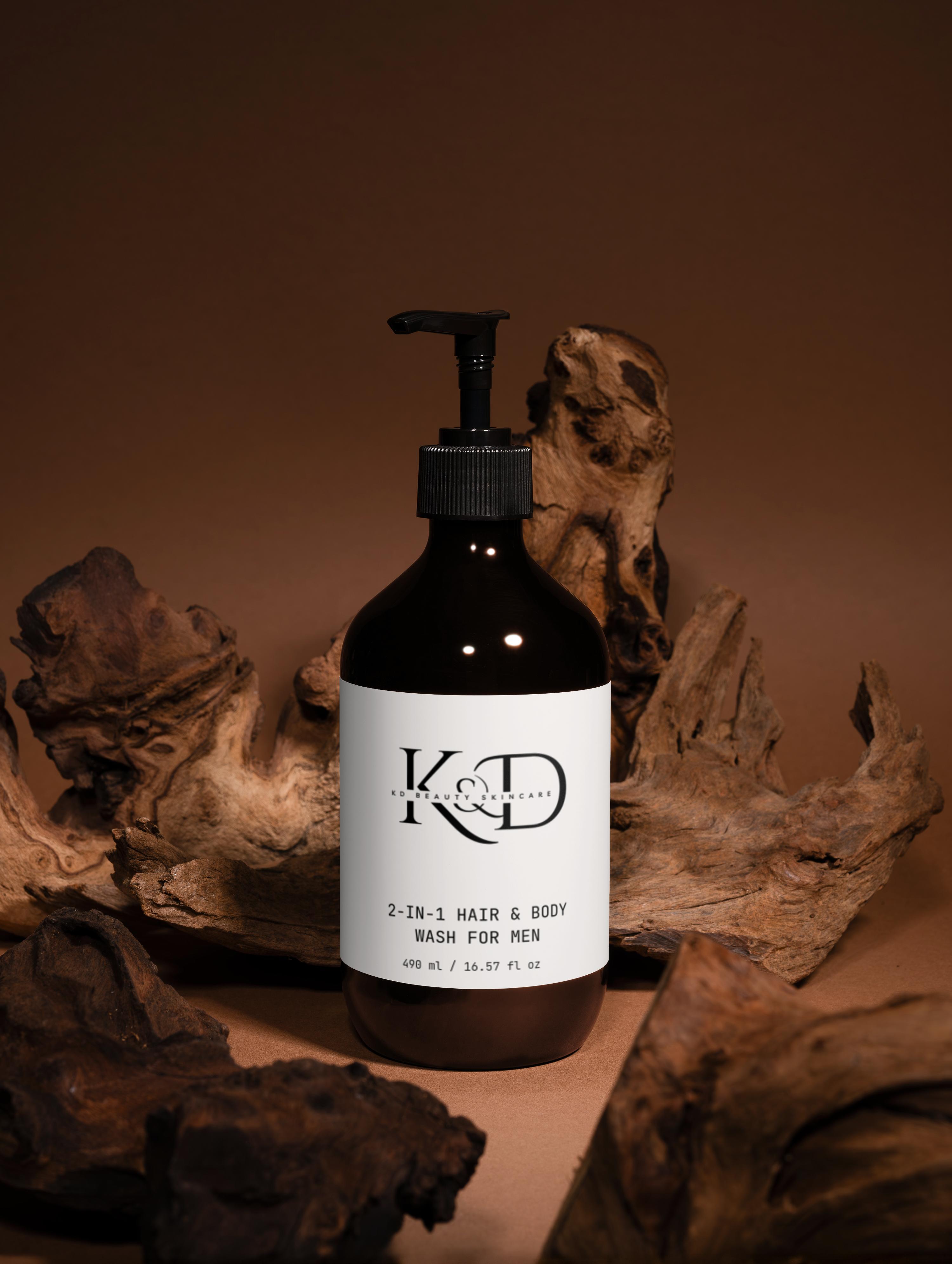 2-in-1 Hair & Body Wash for men