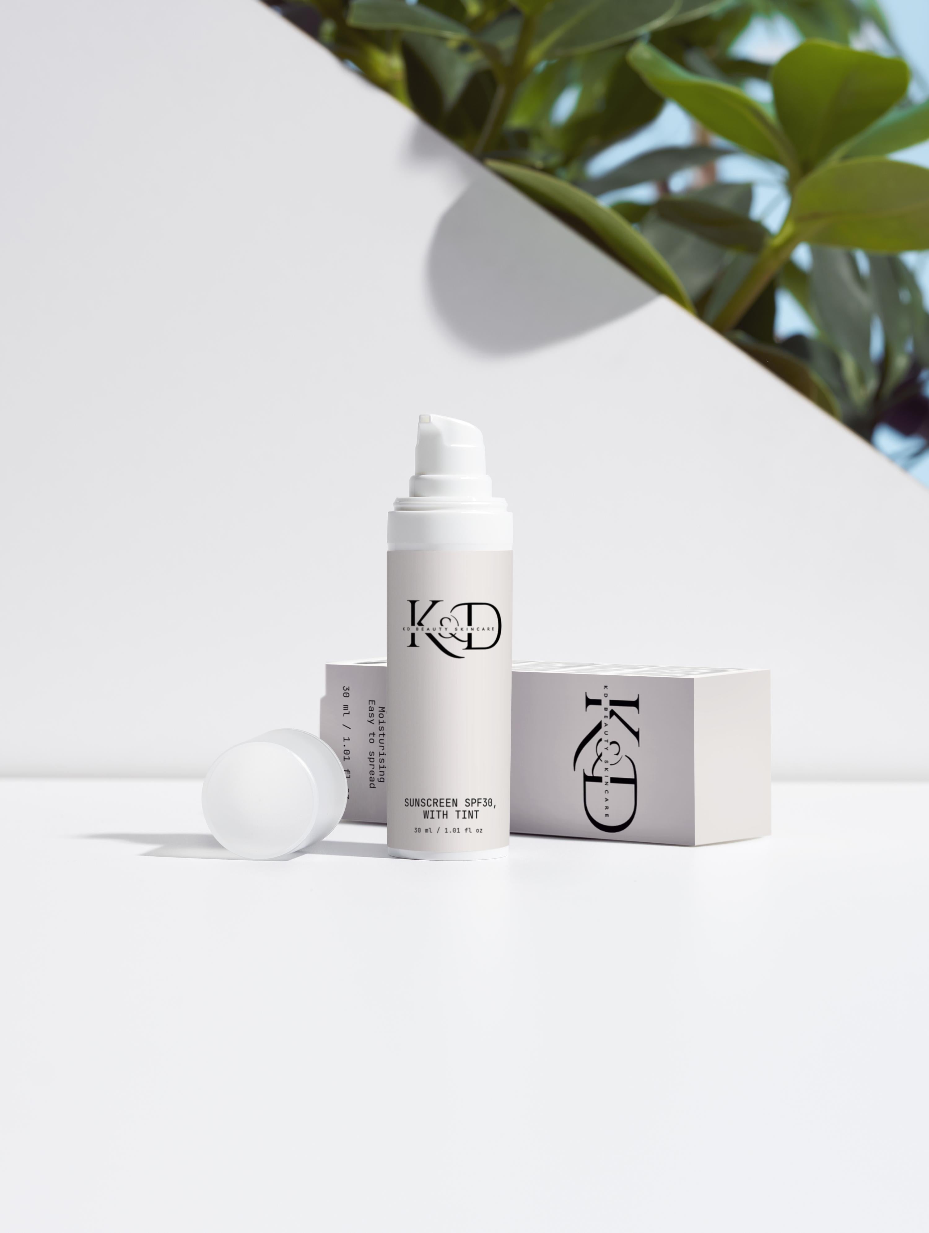 Sunscreen SPF30, with tint