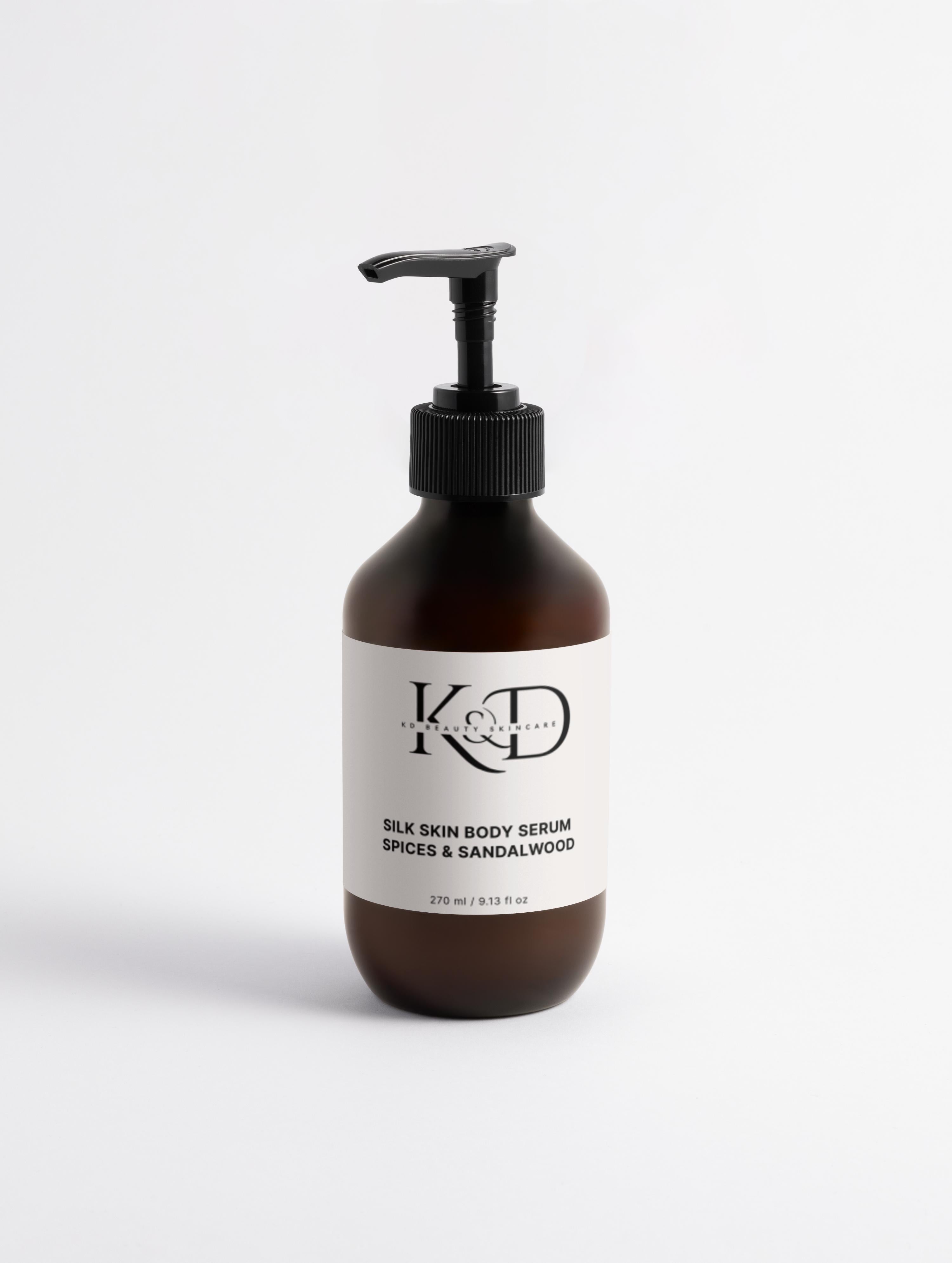 Silk Skin Body Serum, Spices & Sandalwood