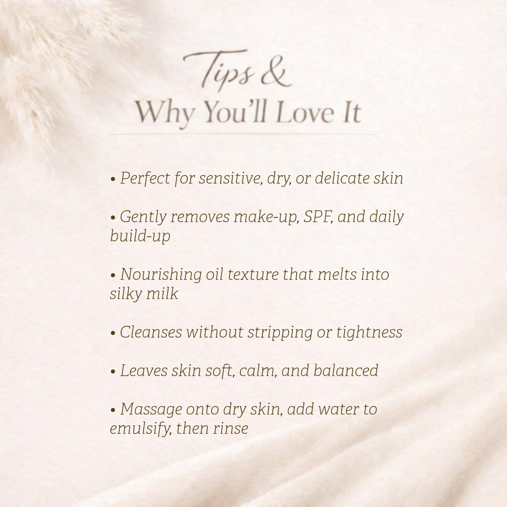Sensitive Skin Oil-To-Milk Cleanser