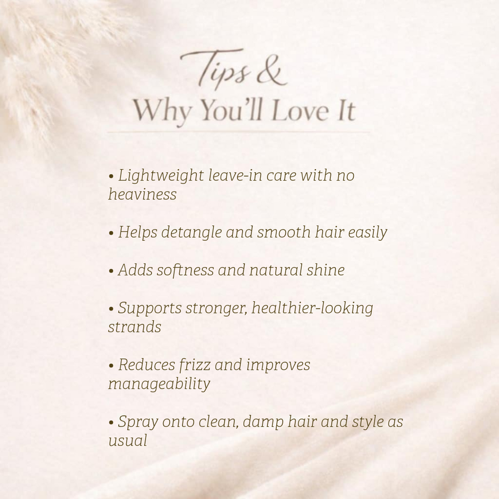 Keratin Shine Leave-In Hair Mist