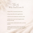 Sun Protection SPF50 Stick, no tint