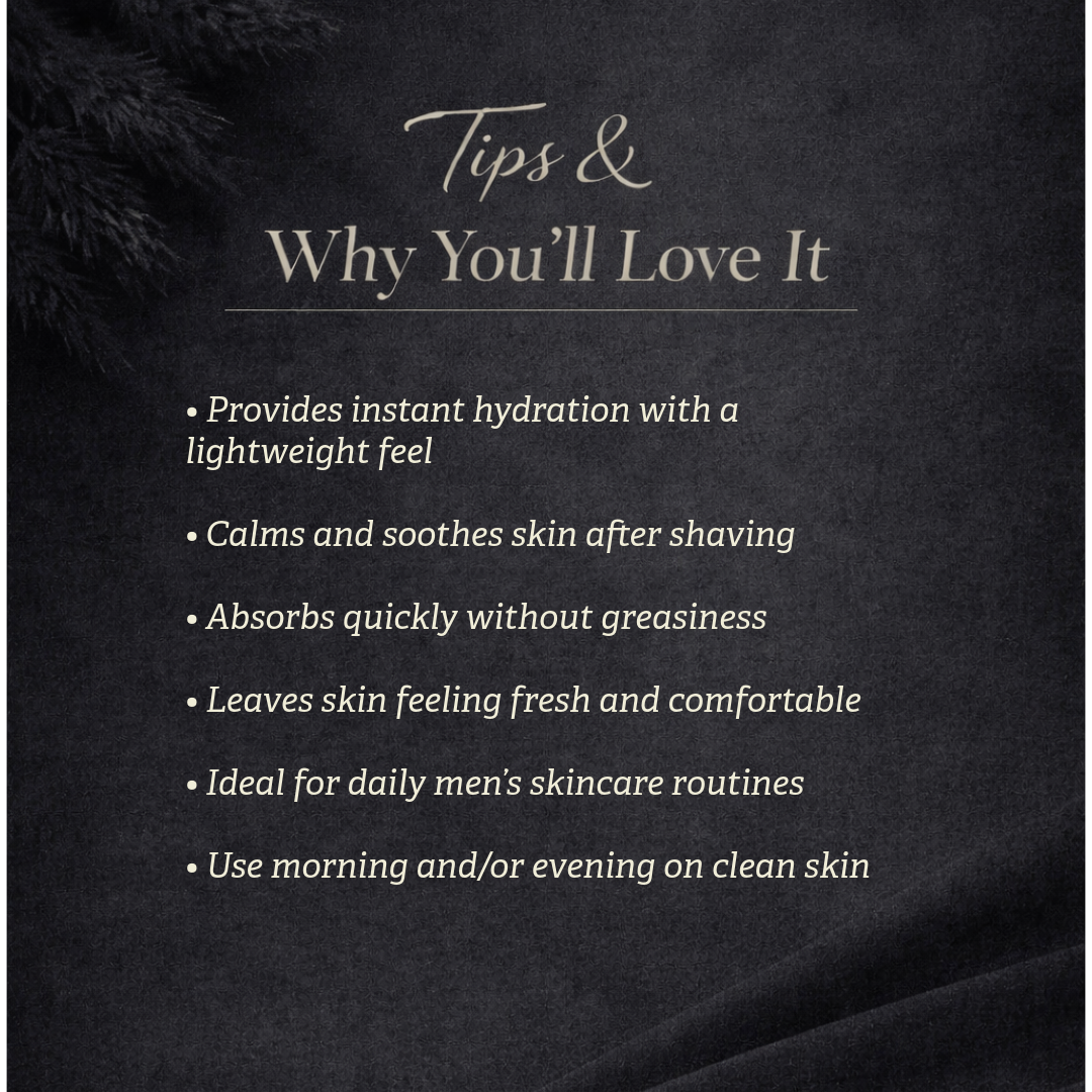 Hyaluronic Acid Face Cream for Men