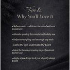 Softening Beard Oil