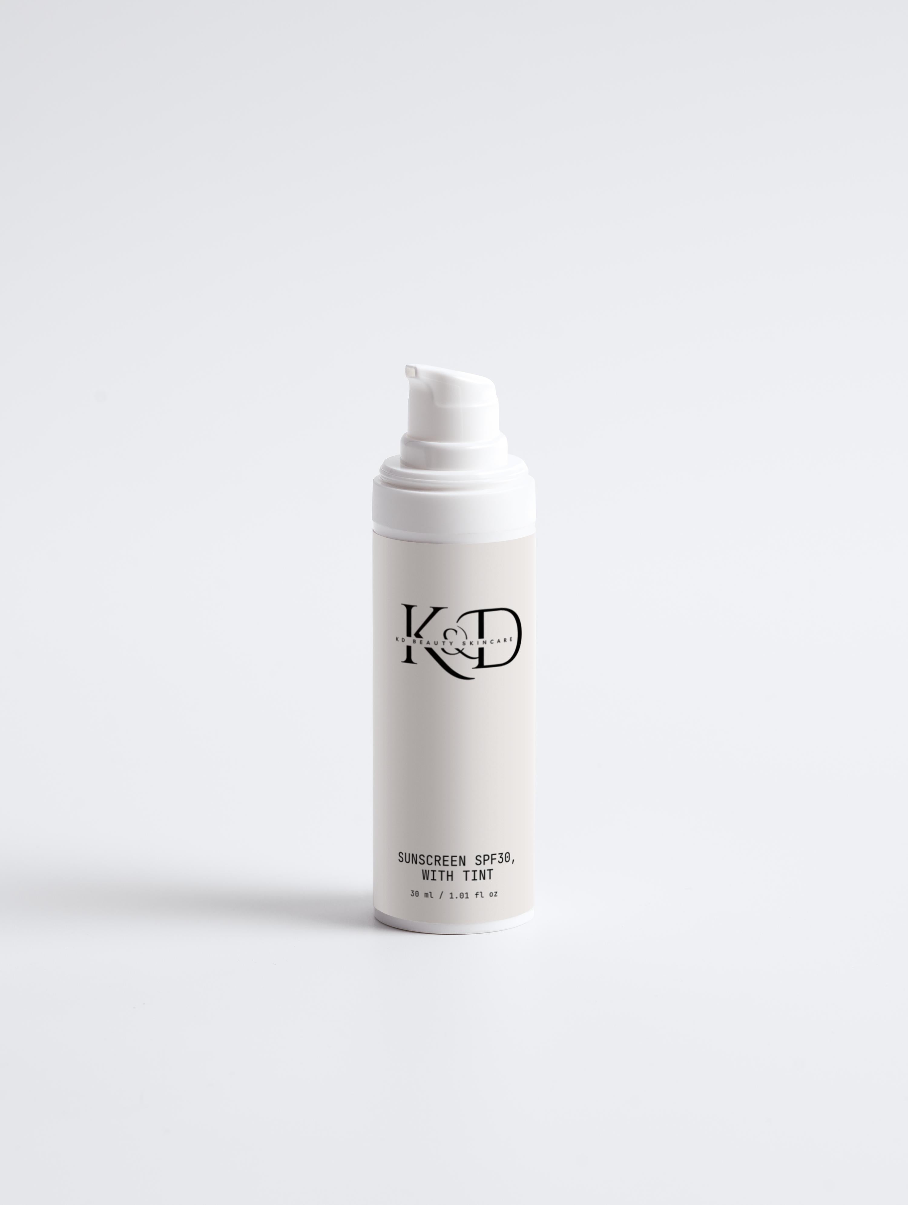 Sunscreen SPF30, with tint